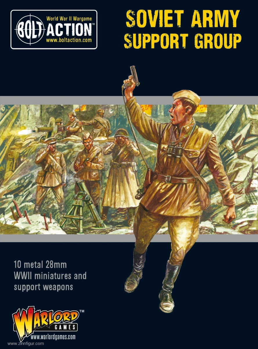 Warlord Games Sowjetisches Heer - Unterstützungs Trupp