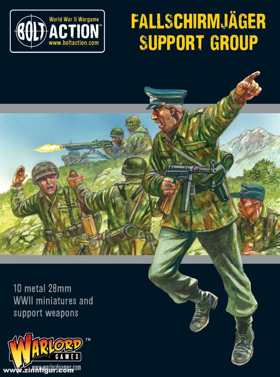 Warlord Games Fallschirmjäger Support Group