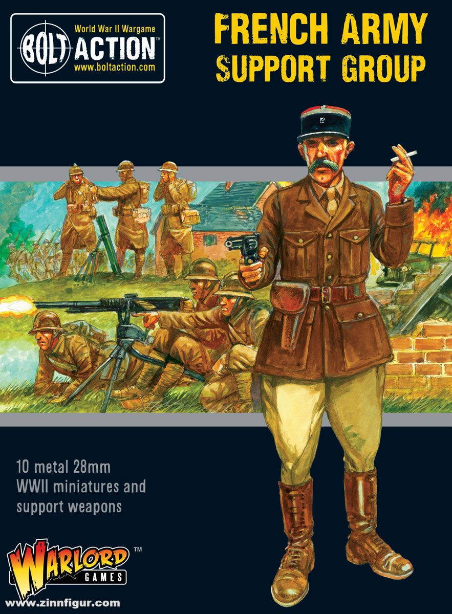 Warlord Games Französische Armee Support Group