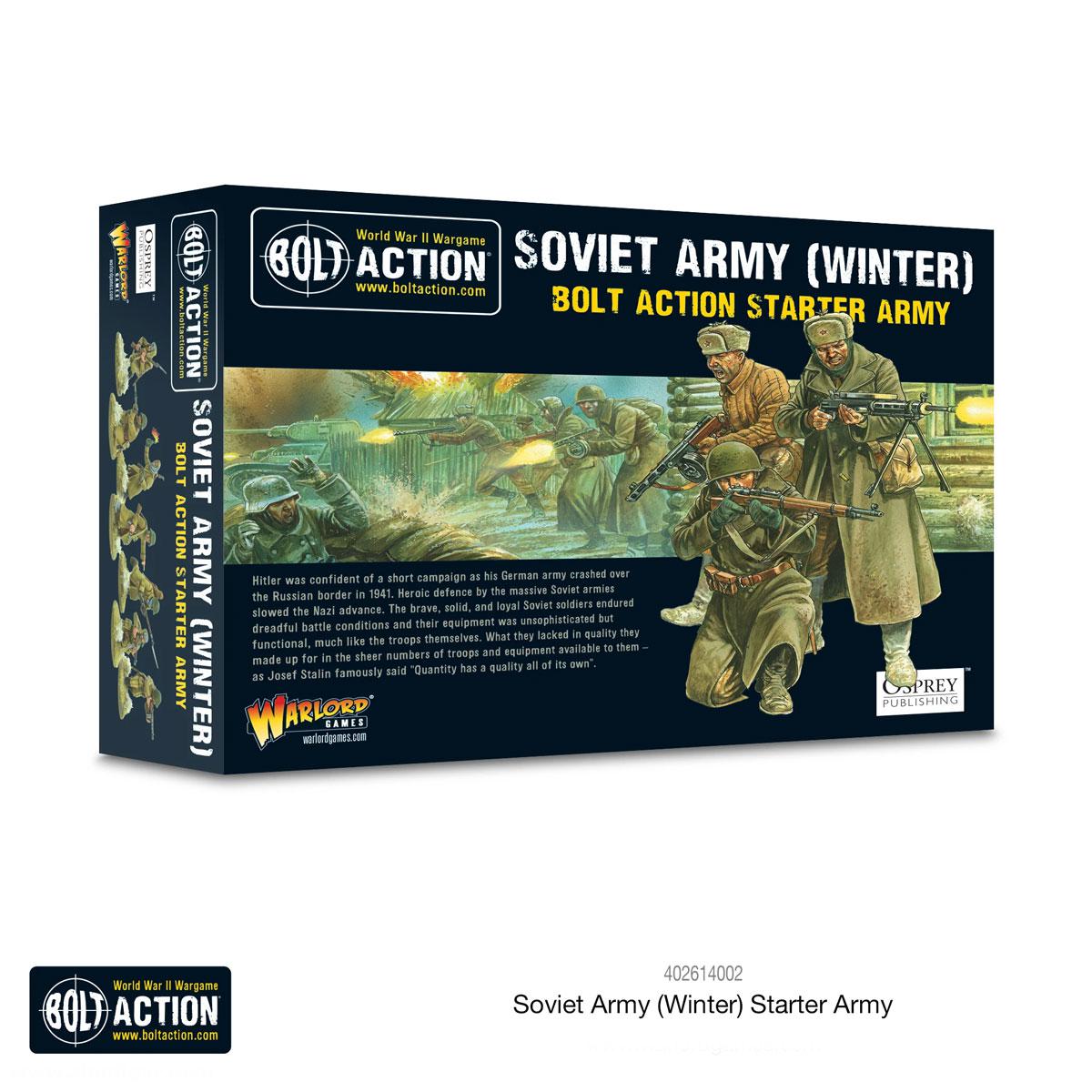 Warlord Games Sowjetische Armee (Winter) - Starter Army