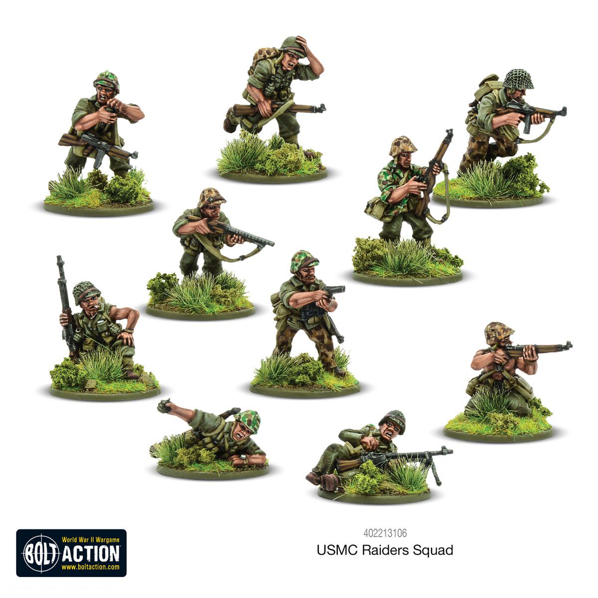 Warlord Games US Marines Raider Squad