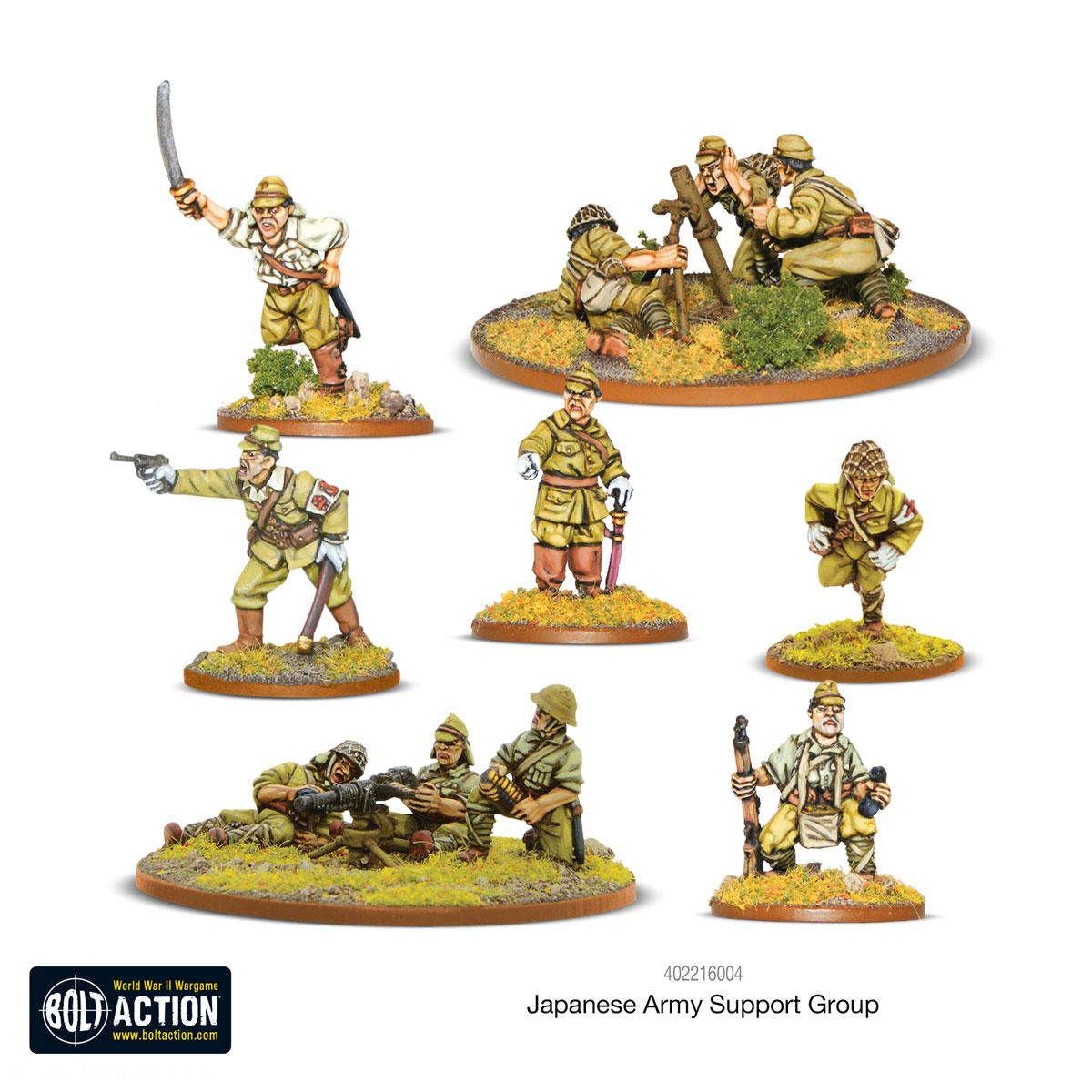 Warlord Games Japanese Army Support Group