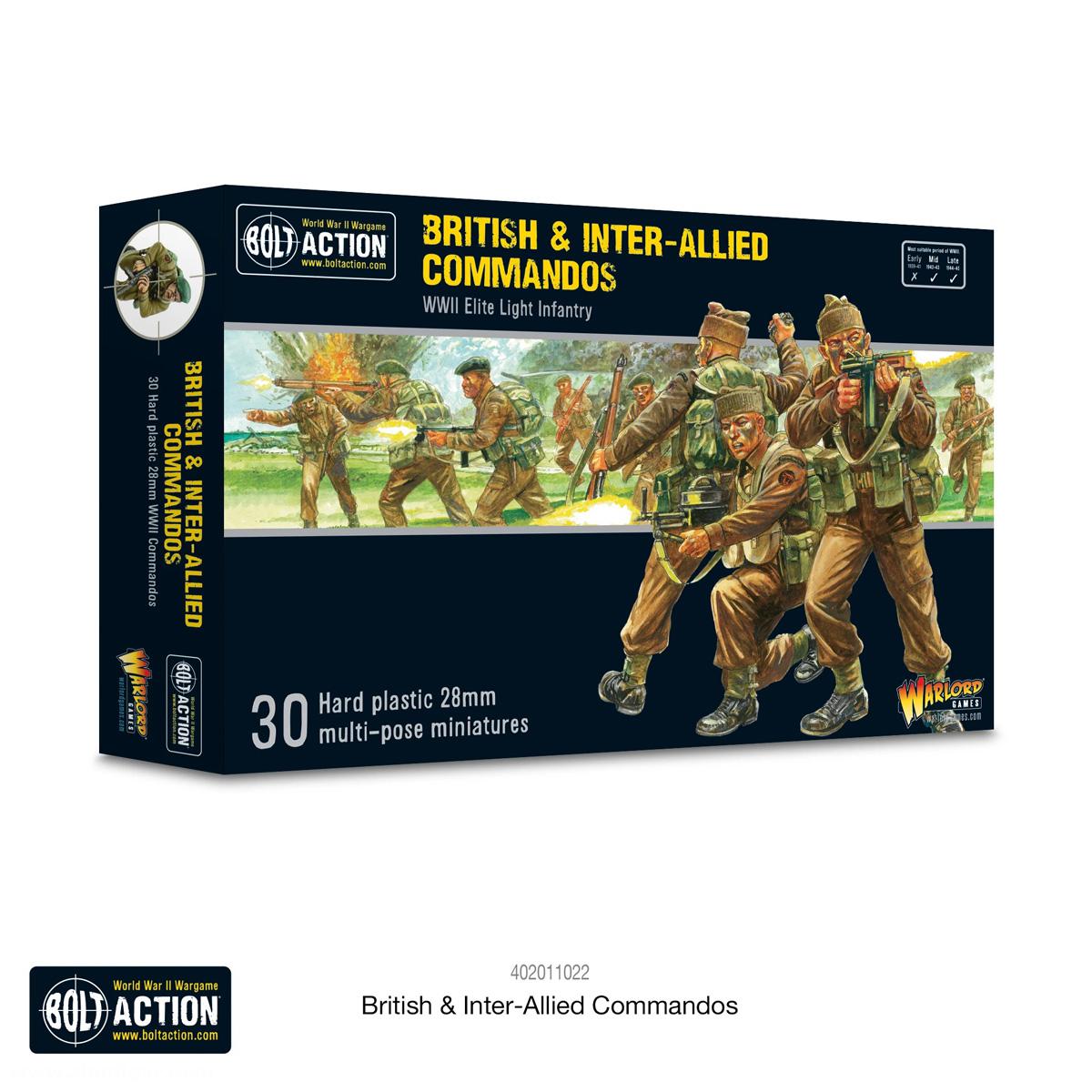 Warlord Games Britische und Inter-Alliierte Commandos