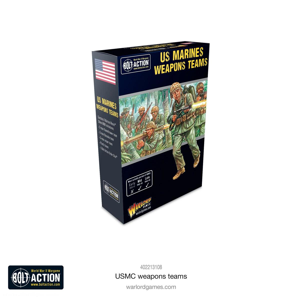 Warlord Games USMC Waffen-Teams