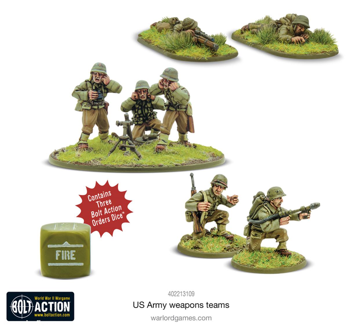 Warlord Games US Army Waffen-Teams