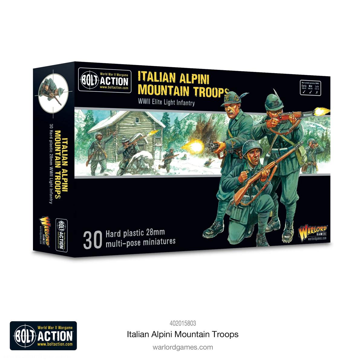Warlord Games Italienische Alpini Gebirgsjäger