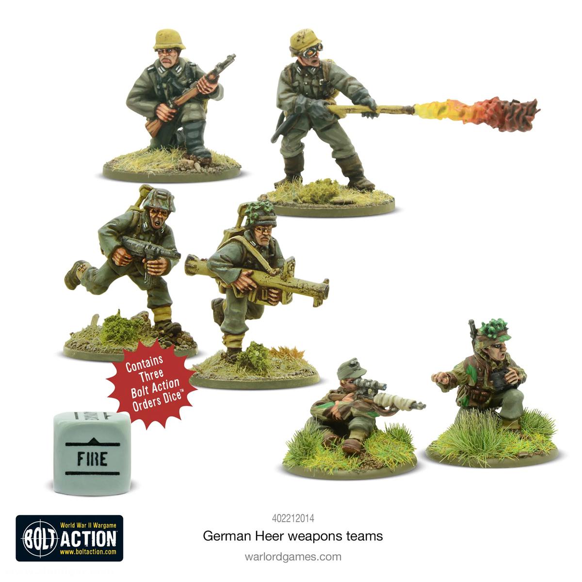Warlord Games Waffentrupps - Deutsches Heer