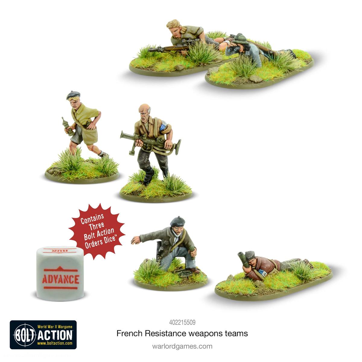 Warlord Games Frz. Resistance Waffentrupps