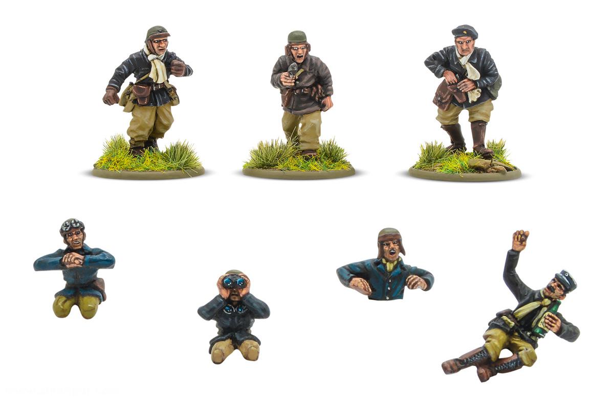 Warlord Games Französische Panzerbesatzung