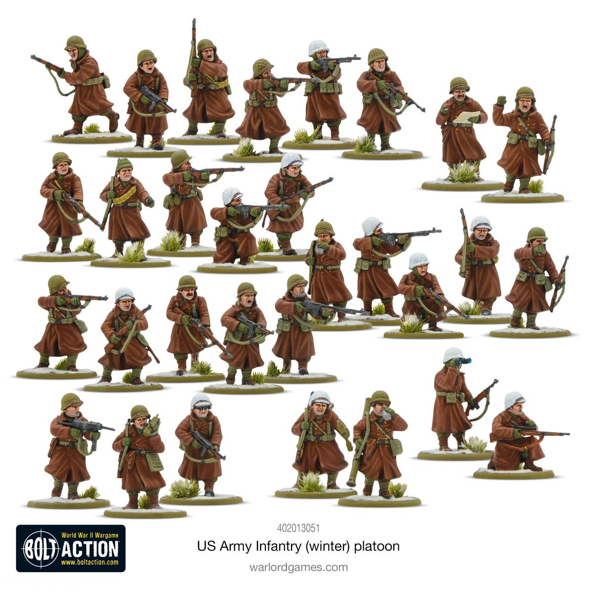 Warlord Games US Army Infanterie - Winter