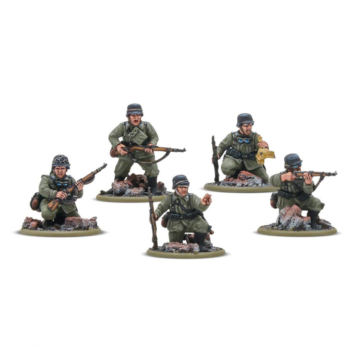Warlord Games Deutscher Veteranen-Infanterie-Zug