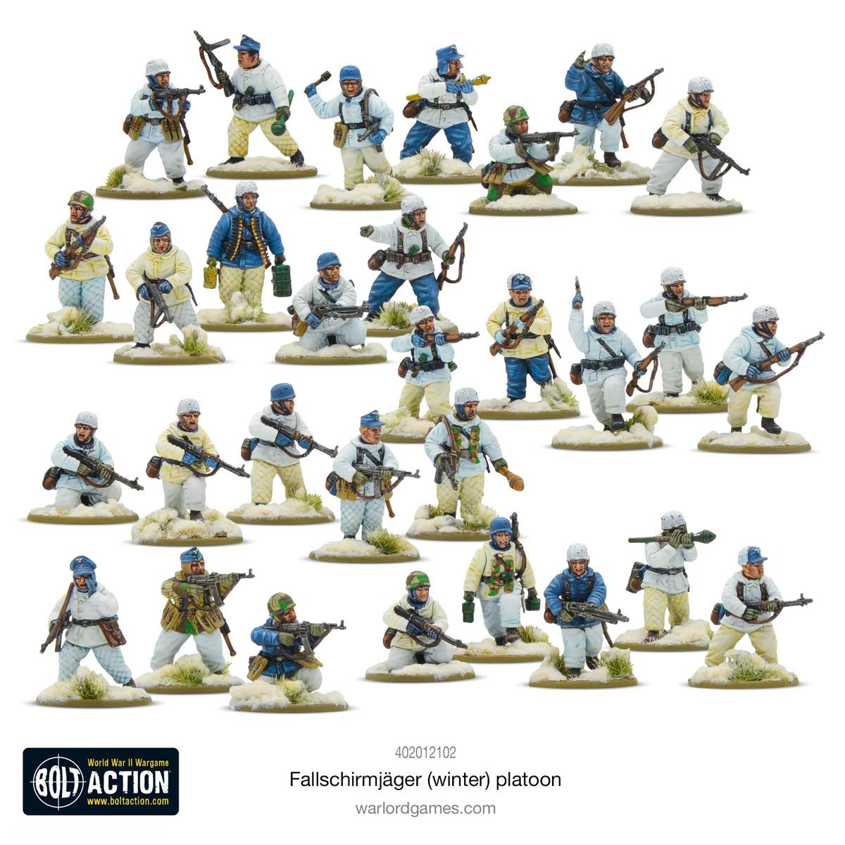 Warlord Games Fallschirmjäger (Winter) Zug