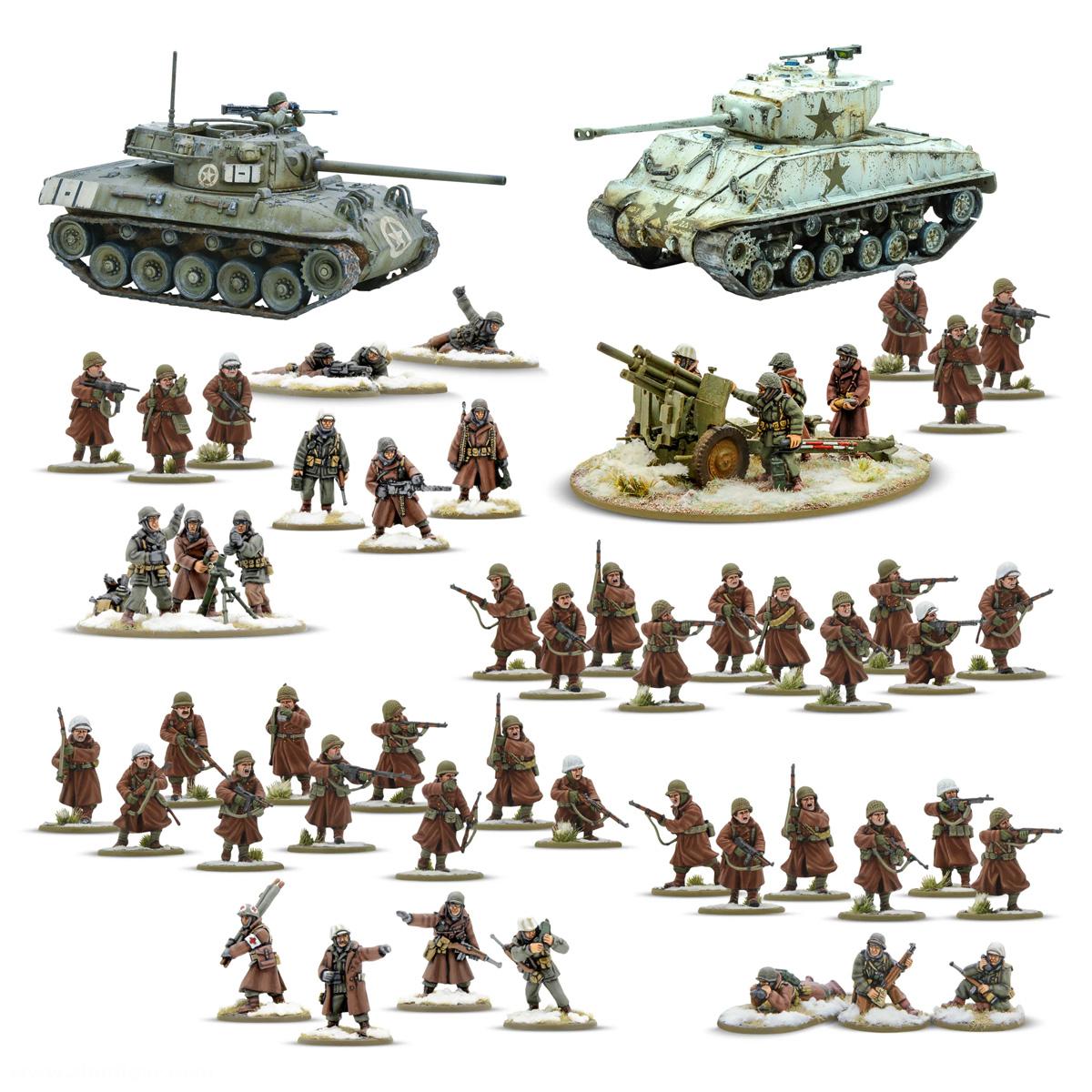 Warlord Games US Army (Winter) Starter Army