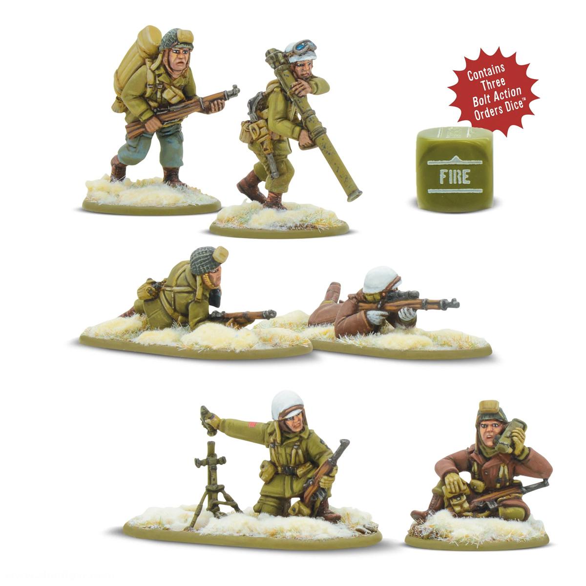 Warlord Games US Airborne (Winter) Waffen Teams