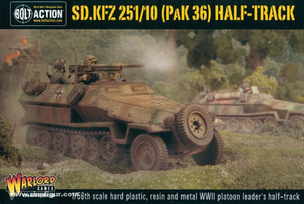 Warlord Games Sd.Kfz. 251/10 (PaK 36) Halbkettenfahrzeug