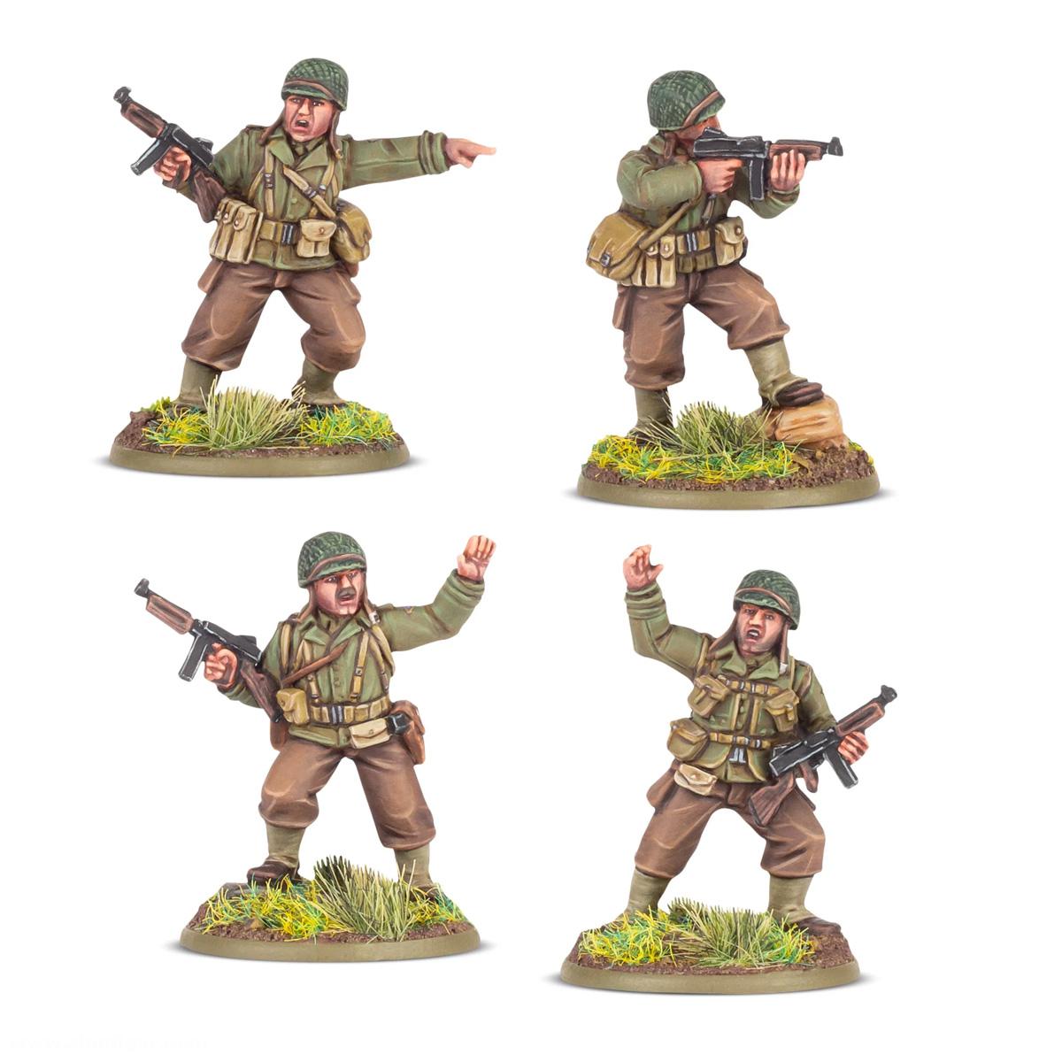Warlord Games US Rangers Platoon Commanders