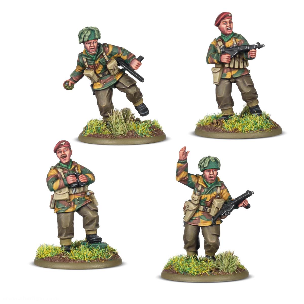 Warlord Games British Airborne Platoon Commanders