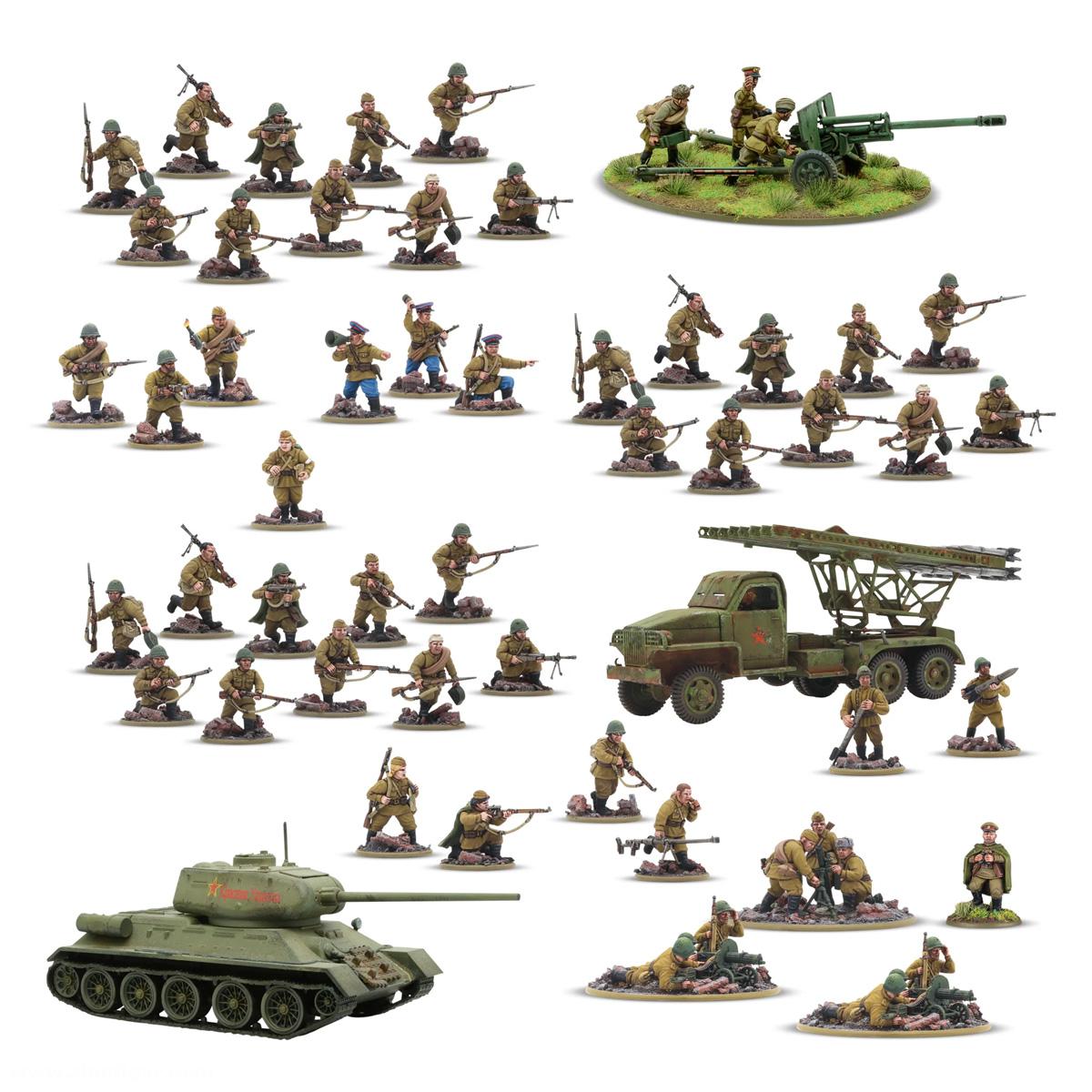 Warlord Games Forward to Berlin! - Soviet Army 1943-45 Starter Army