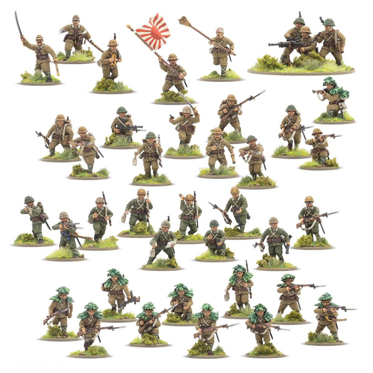 Warlord Games Japanischer Infanterie Platoon