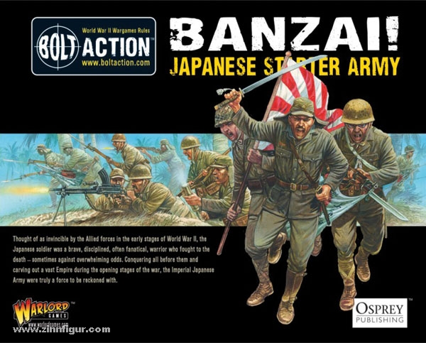 Warlord Games Banzai! Bolt Action Japanese Starter Army