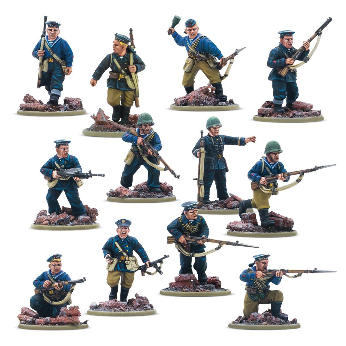 Warlord Games Sowjetische Marinebrigade Squad