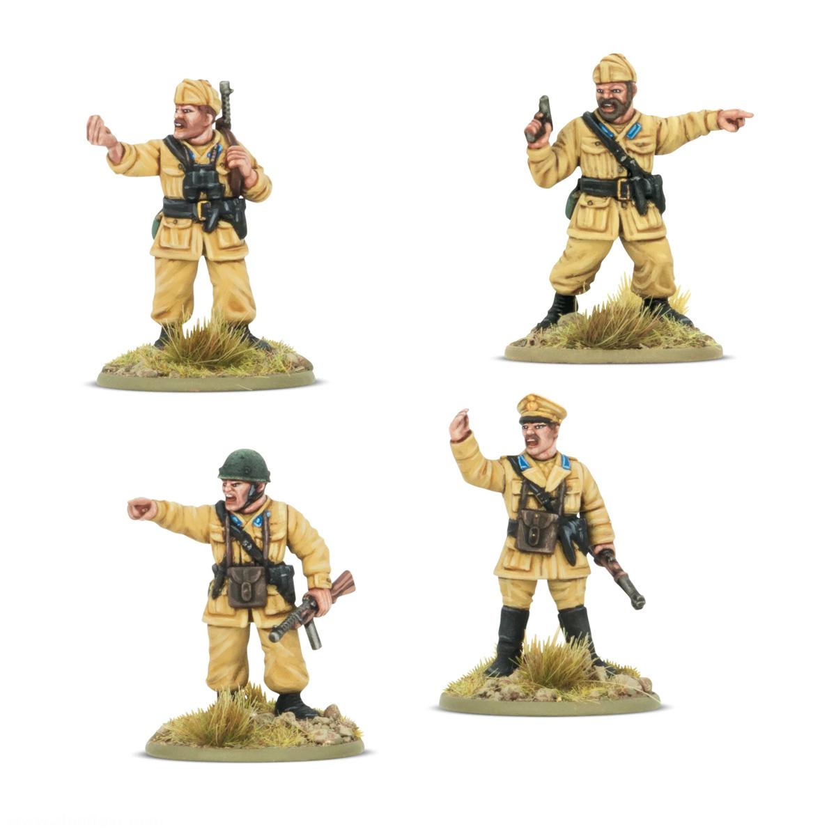 Warlord Games Italienische Paracadutisti Zugführer