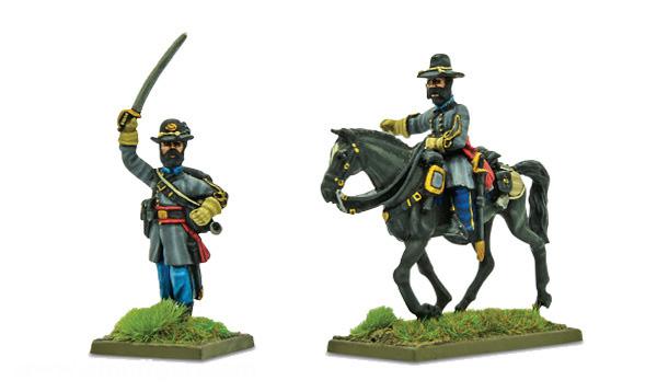 Warlord Games Konföderierte Offiziere Set B