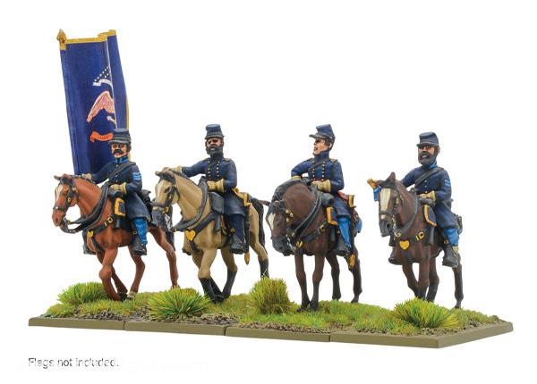 Warlord Games Unions-General mit Stab Set A