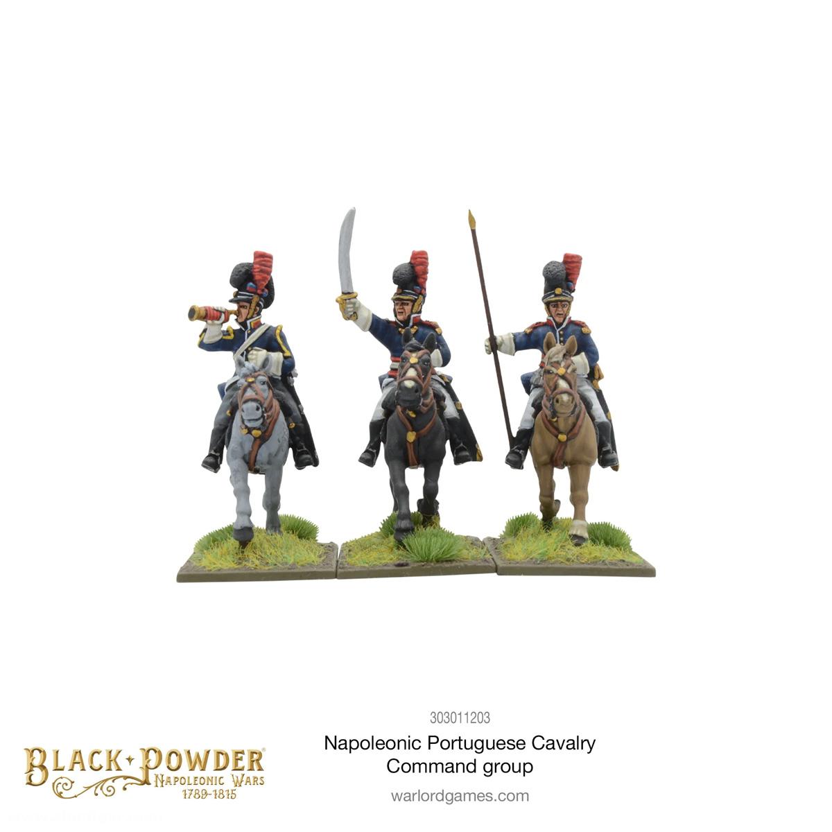 Warlord Games Portugiesische Kavallerie Kommandofiguren