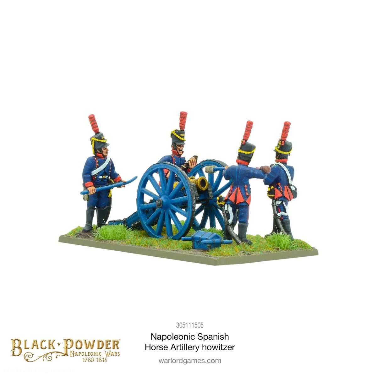 Warlord Games Spanische berittene Artillerie mit Haubitze