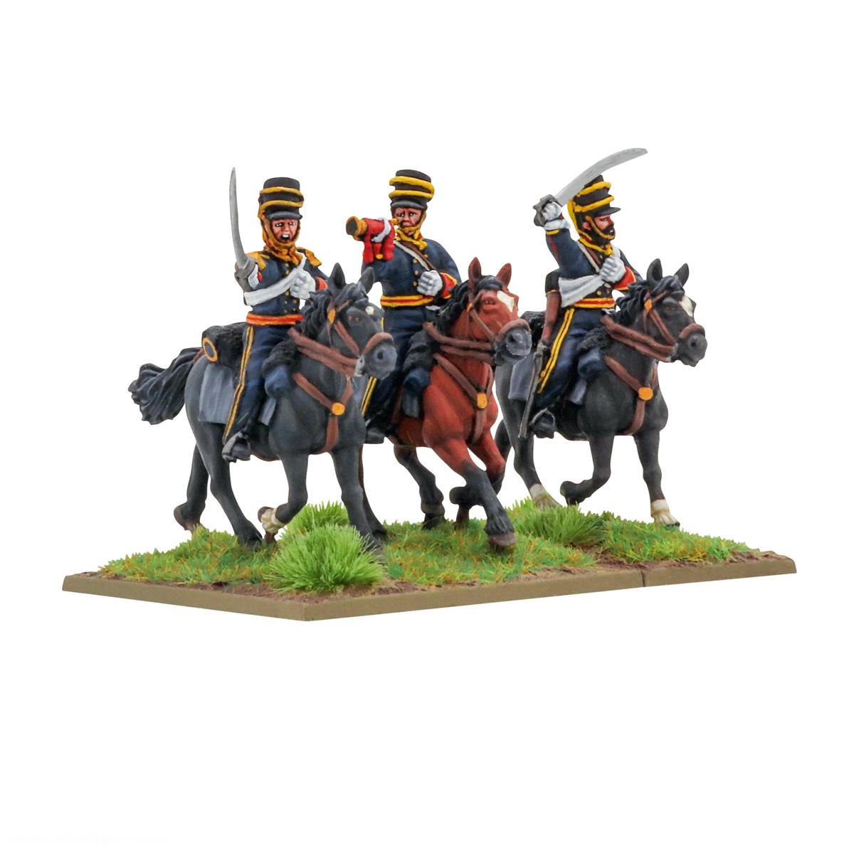 Warlord Games Britische Light Dragoons Kommandofiguren - Krim-Krieg