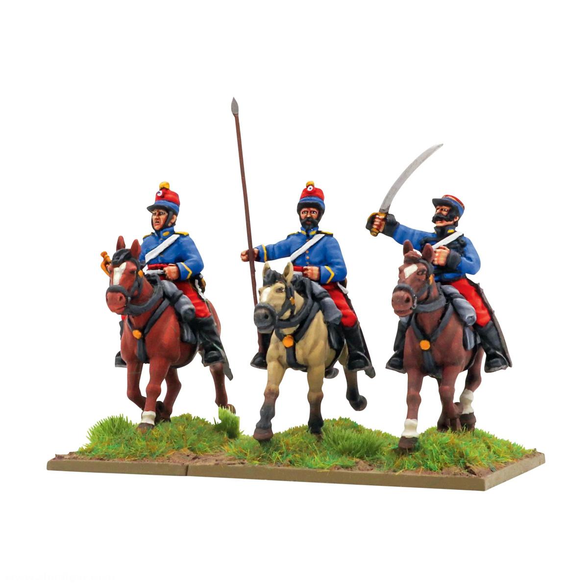 Warlord Games Frz. Chasseurs d'Afrique Kommandofiguren - Krim-Krieg