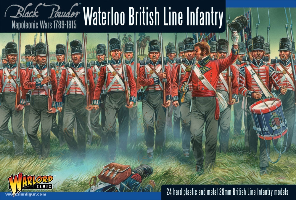 Warlord Games Britische Linieninfanterie bei Waterloo
