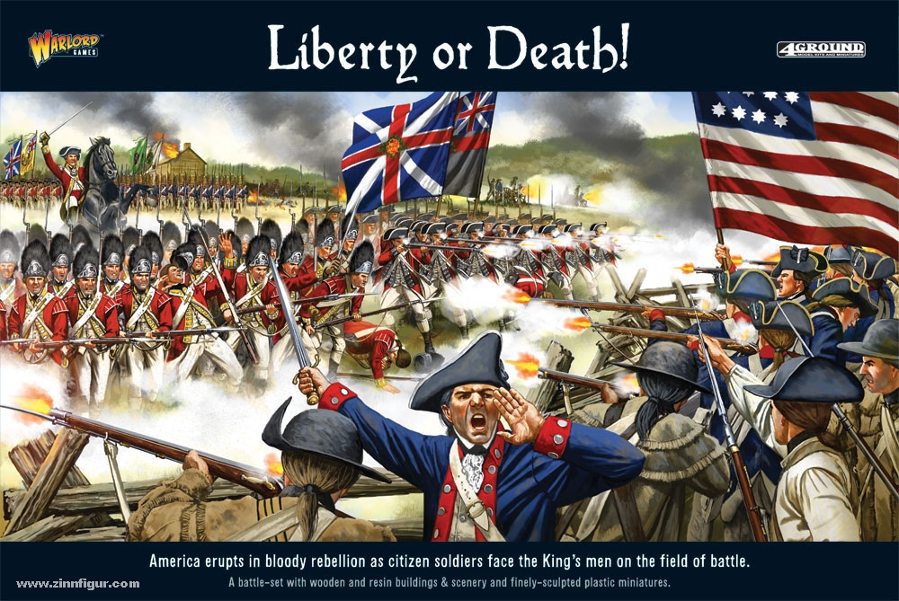 Warlord Games 'Liberty or Death!' Amerikanischer Bürgerkrieg Schlachtenset