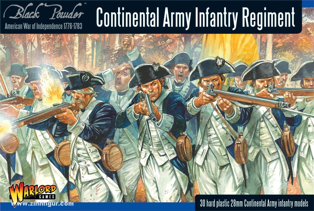 Warlord Games Kontinentalarmee Infanterie-Regiment