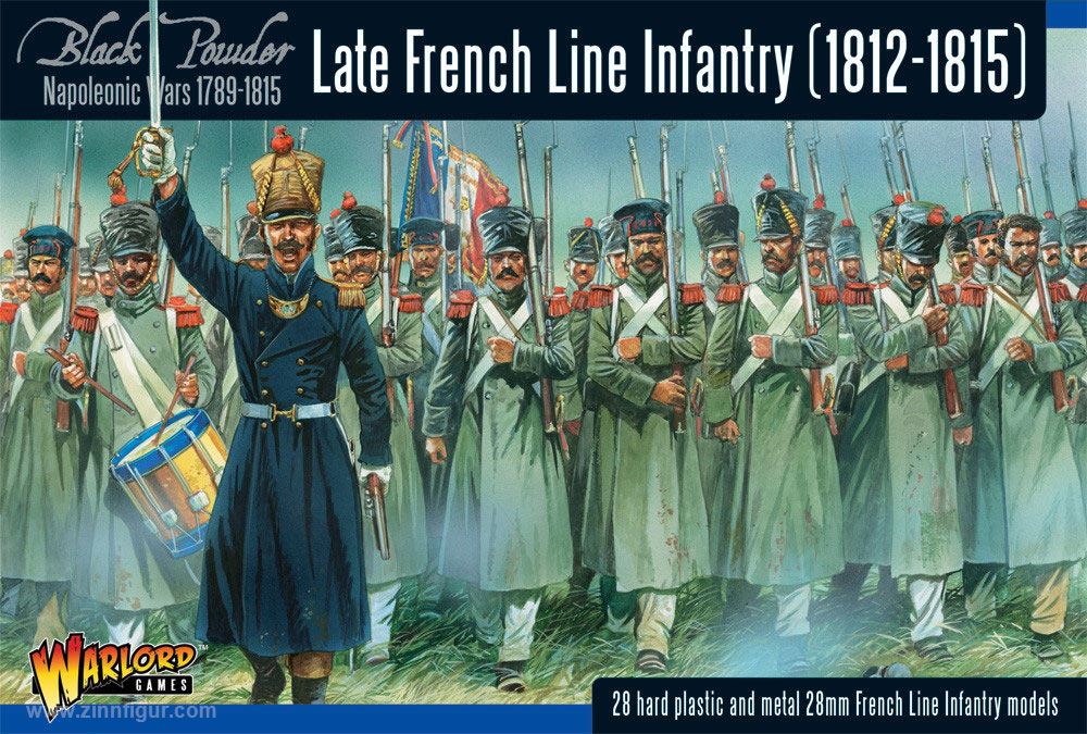 Warlord Games Späte Französische Infanterie - 1812-15