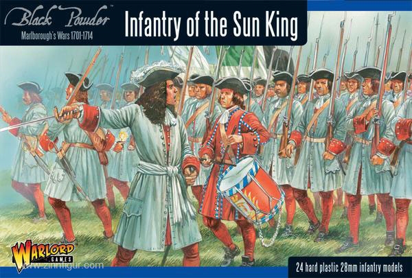 Warlord Games Marlborough's Wars - Infanterie des Sonnenkönigs