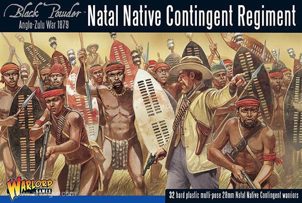 Warlord Games Natal Native Contingent Regiment