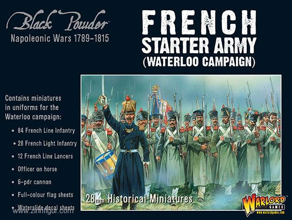 Warlord Games Französische Starter Armee - Waterloo