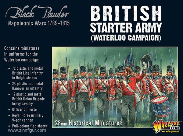 Warlord Games Britische Starter Armee - Waterloo