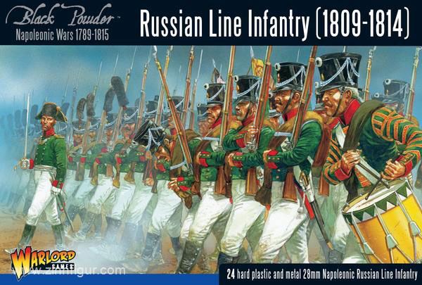 Warlord Games Russische Linieninfanterie - 1809-14