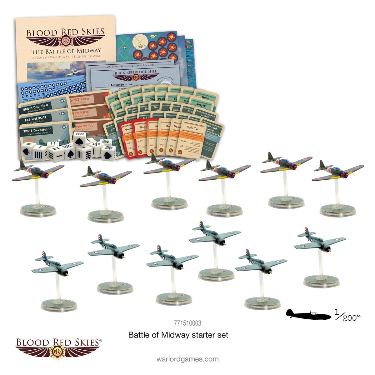 Warlord Games Battle of Midway Starter Set - Blood Red Skies