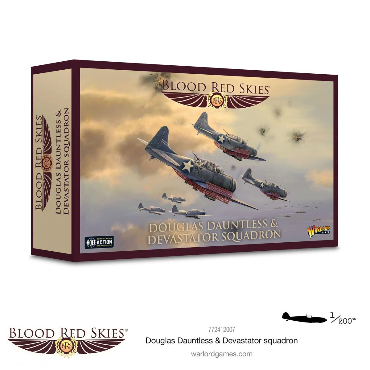 Warlord Games Douglas Dauntless & Devastator Squadron