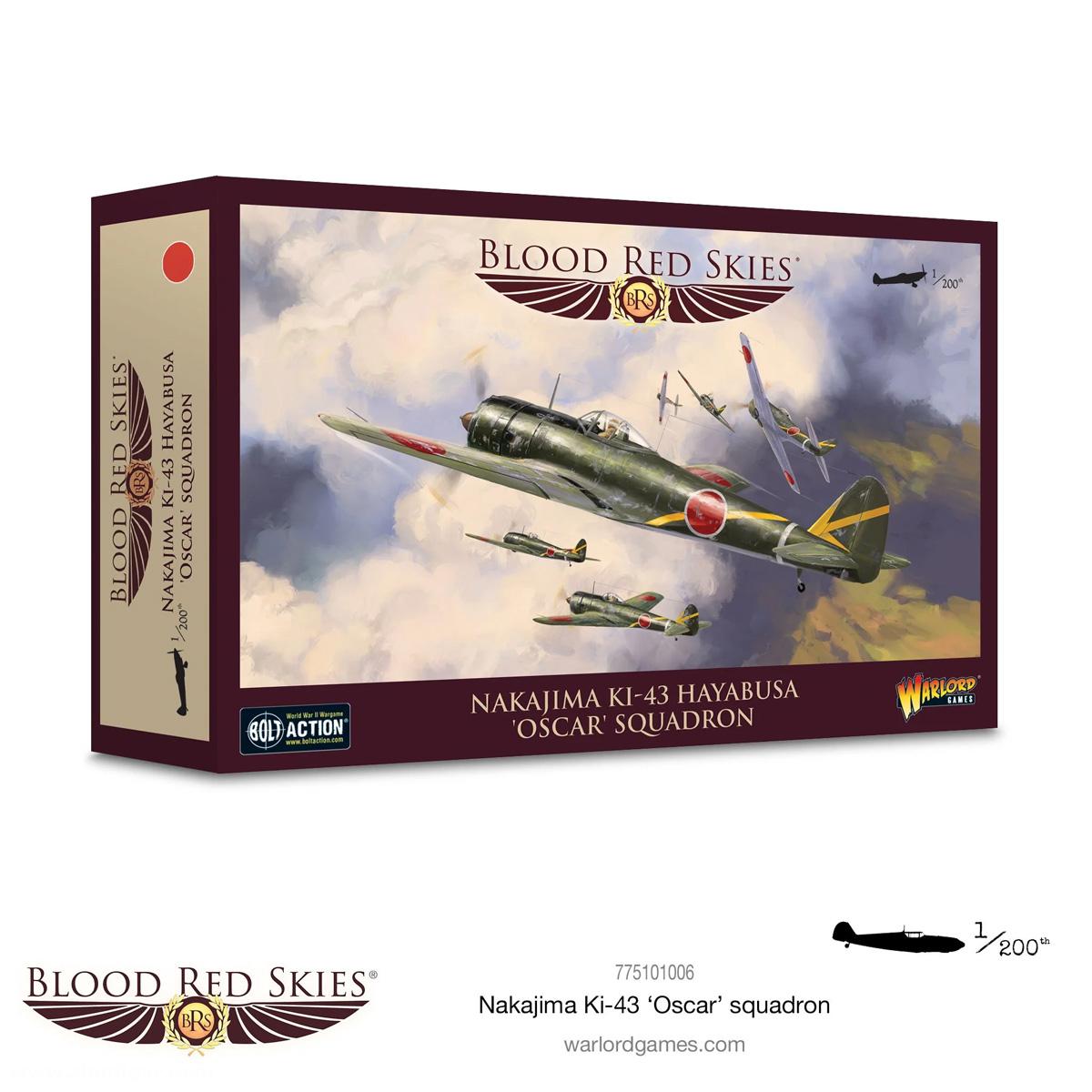 Warlord Games Nakajima Ki-43 II Oscar Staffel
