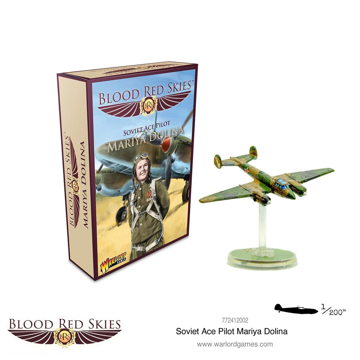 Warlord Games Sowjet. Fliegerass Mariya Dolina