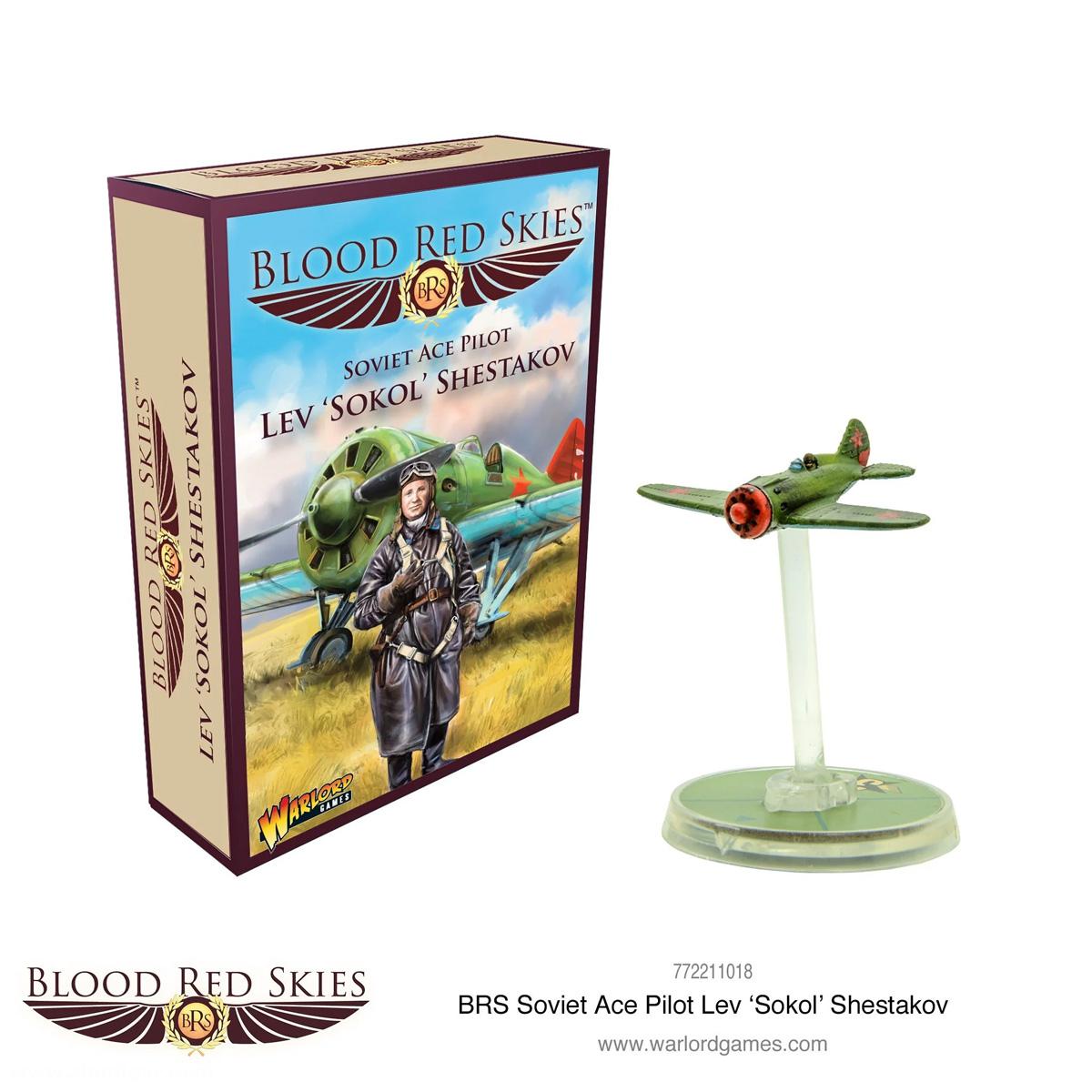 Warlord Games Sowjet. Fliegerass Lev 'Sokol' Shestakov