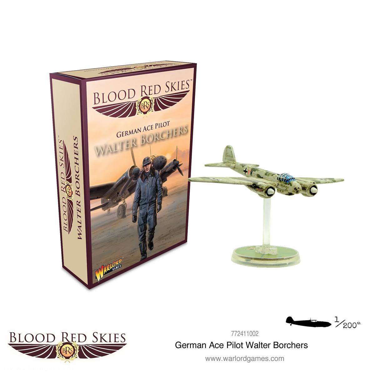 Warlord Games Deutsches Fliegerass Walter Borchers