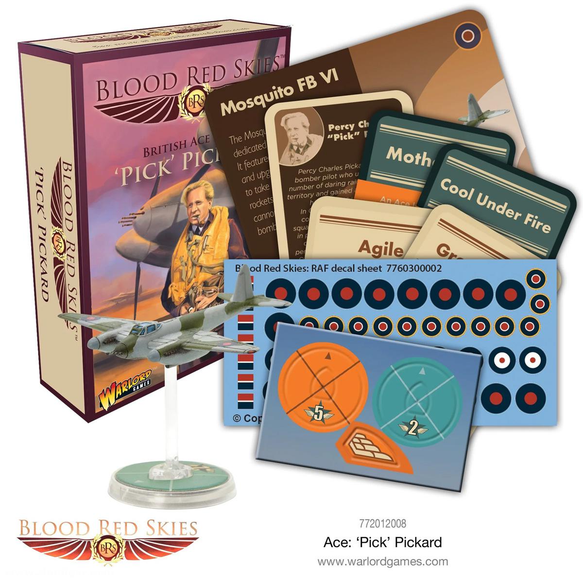 Warlord Games Britisches Fliegerass 'Pick' Pickard