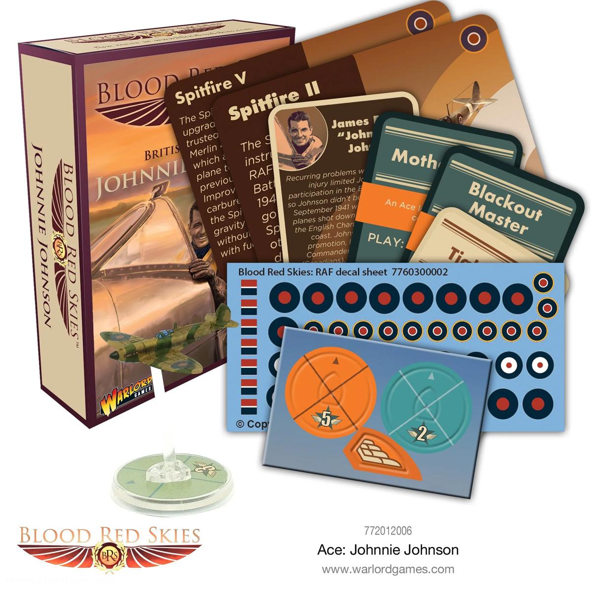 Warlord Games Britisches Fliegerass Johnny Johnson