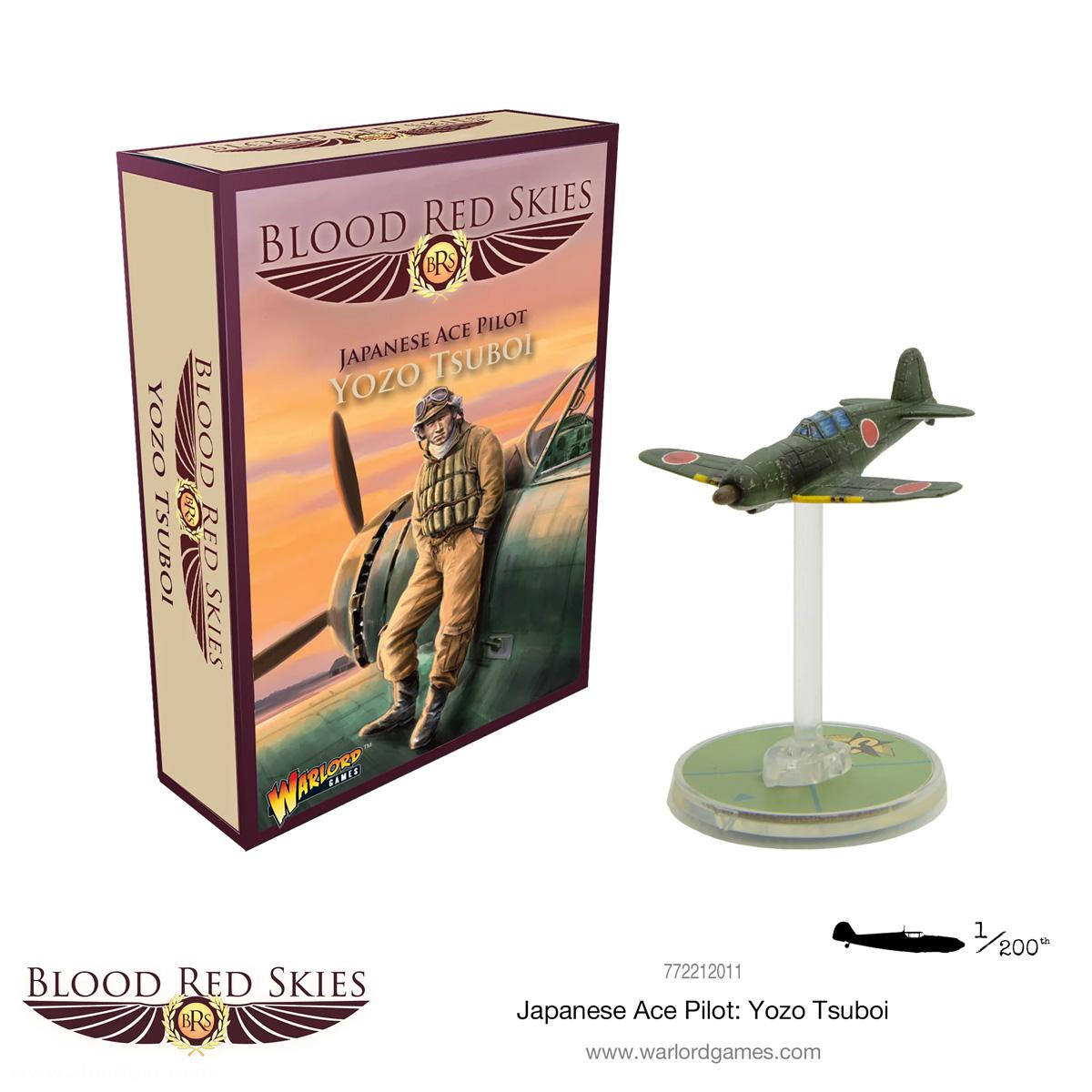 Warlord Games Japanisches Fliegerass Yozo Tsuboi